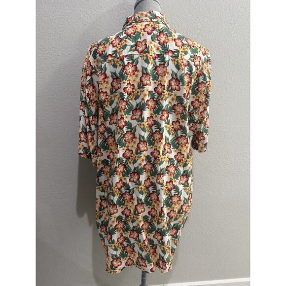 NWT Caribbean Paradise Collection XL Men's Hawaiian Shirt 52" Chest - Picture 3 of 6